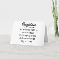 COMICAL *RETIREMENT* SENTIMENTS