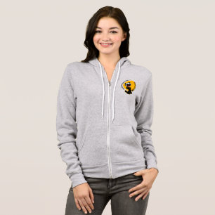 Comics Cartoon Cat Women's Full-zip Hoodie