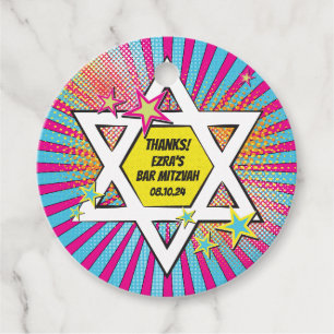Comics Comic Book Bar Mitzvah Star of David Favour Tags