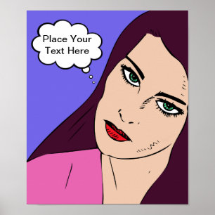Comics Girl #1 Poster