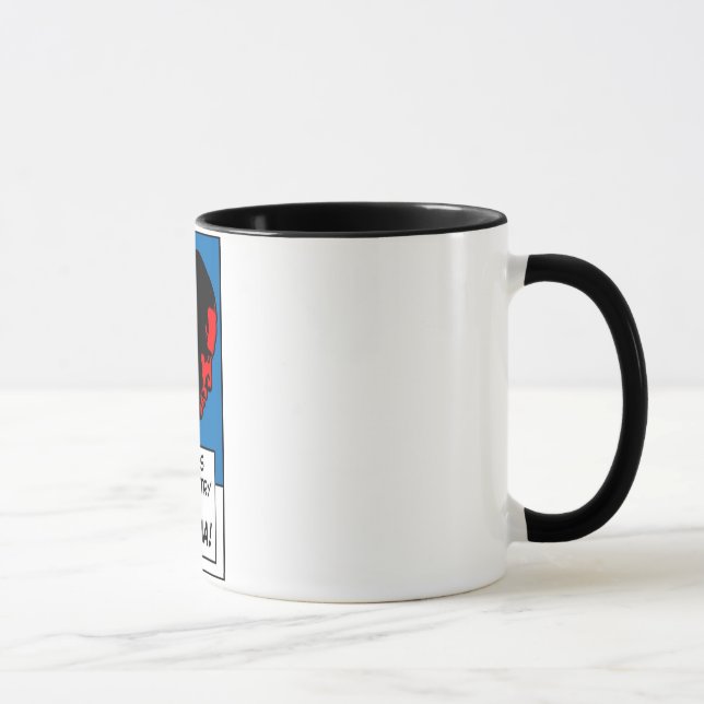 Comics Industry for Obama Ringer Mug (Right)