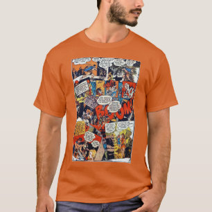 Comics scene Onomatopoeia Plethora old comics aest T-Shirt
