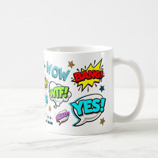Comics Speech Bubbles Coffee Mug