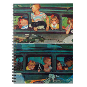 Coming and Going by Norman Rockwell Notebook