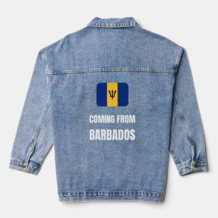 Coming from Barbados Denim Jacket