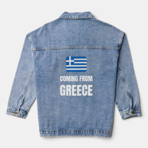 Coming from Greece Denim Jacket