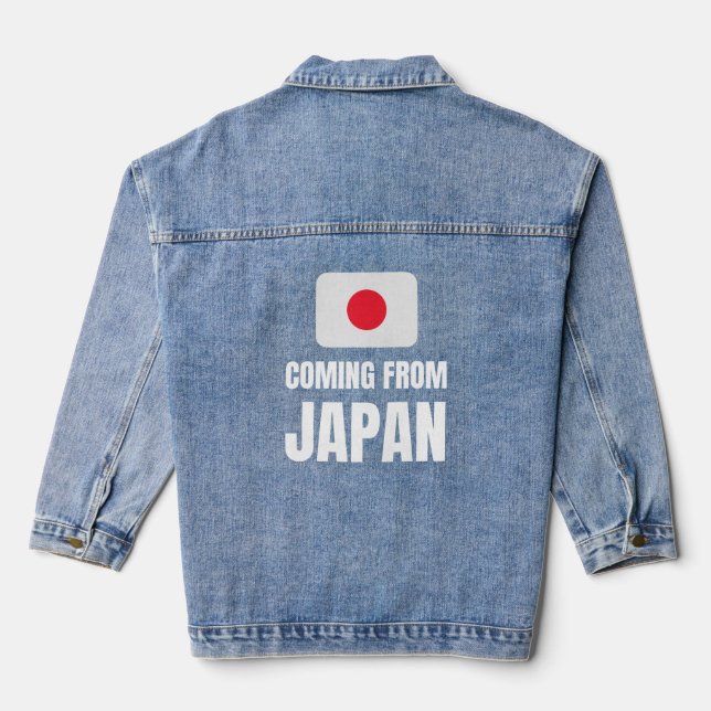 Coming from Japan Denim Jacket (Back)