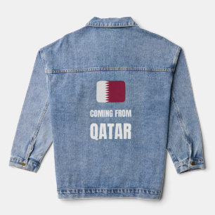 Coming from Qatar Denim Jacket