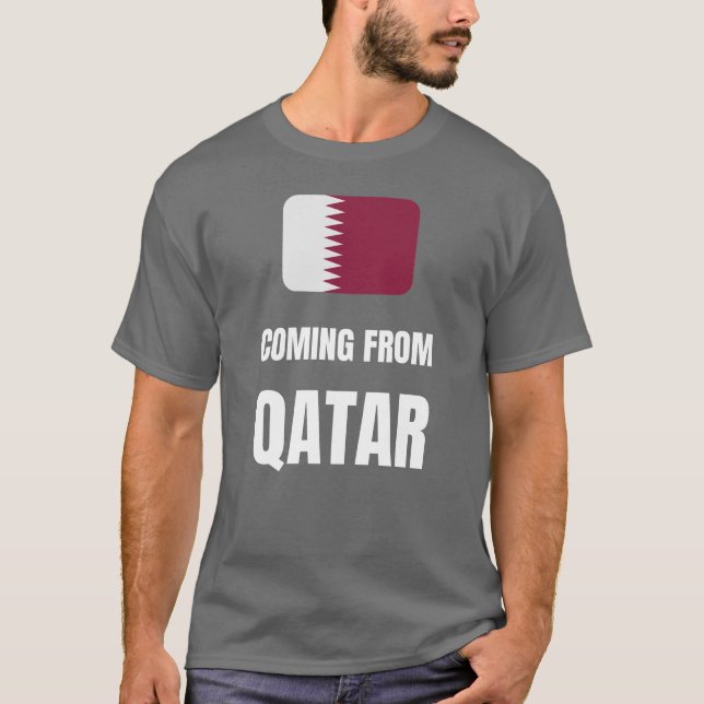 Coming from Qatar T-Shirt (Front)
