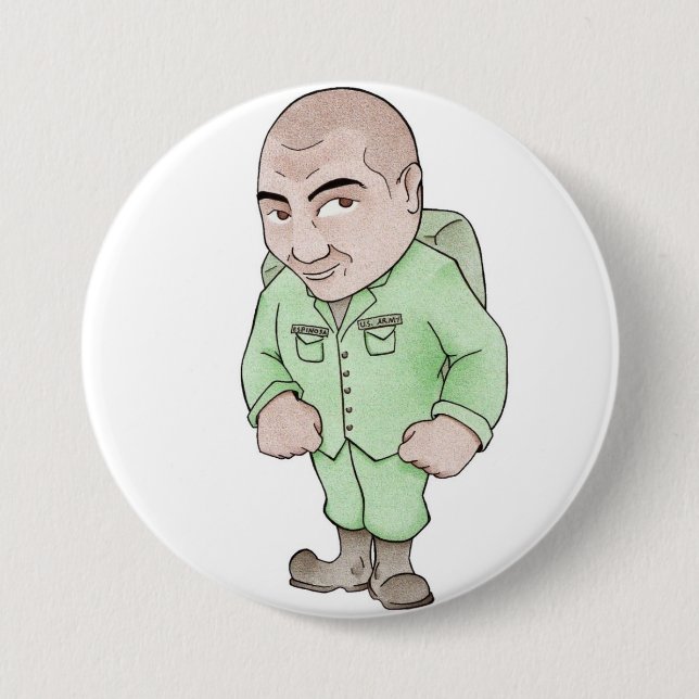 coming home 7.5 cm round badge (Front)