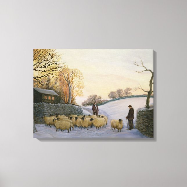 Coming home canvas print (Front)