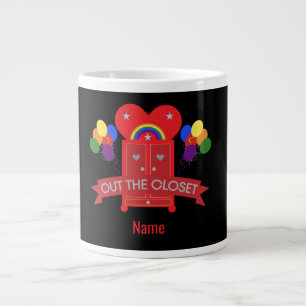 Coming Out Gay Party Celebration   Large Coffee Mug