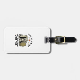 Coming Out of My Cave Christian Resurrection Shirt Luggage Tag