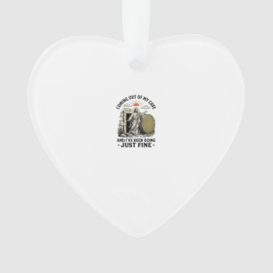 Coming Out of My Cave Christian Resurrection Shirt Ornament