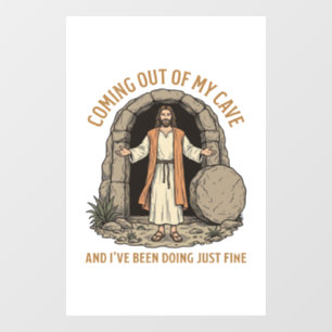 Coming Out of My Cave Funny Christian Vintage Shir