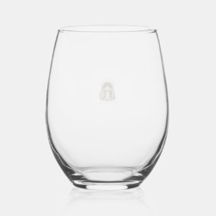 Coming Out of My Cave Funny Christian Vintage Shir Stemless Wine Glass