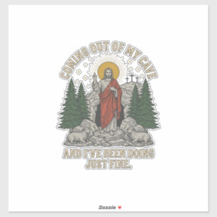 Coming Out of My Cave Resurrection Lyric Shirt Des