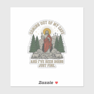 Coming Out of My Cave Resurrection Lyric Shirt Des