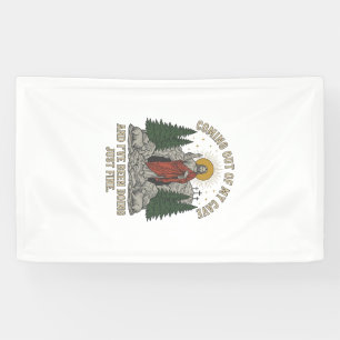 Coming Out of My Cave Resurrection Lyric Shirt Des Banner