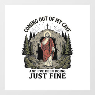 Coming Out of My Cave Vintage Religious Funny Shir