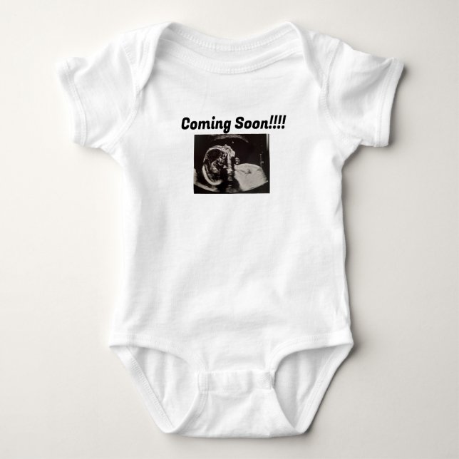 Coming Soon Baby Bodysuit (Front)
