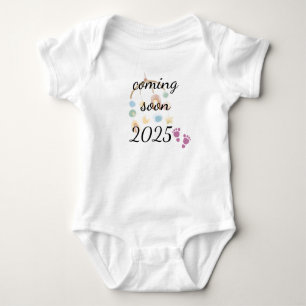 Coming soon baby girl bodysuit