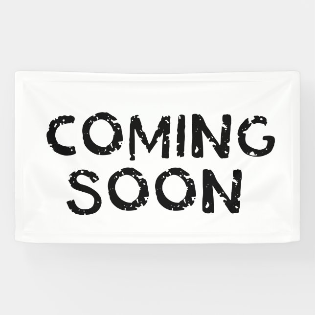 Coming Soon Banner (Horizontal)