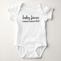 Coming soon, pregnancy announcement, baby notice
