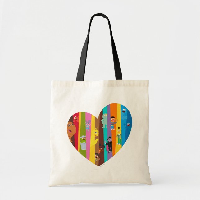 Coming Together Heart Tote Bag (Front)
