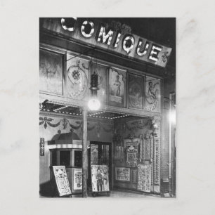 Comique Theatre Postcard