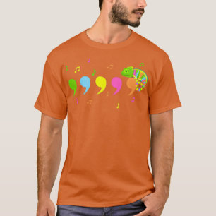 Comma Chameleon  Lizard Reptiles  T-Shirt