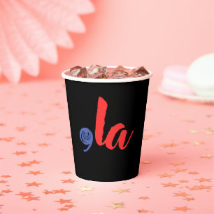 Comma La 2024 For President Election 2024 Funny Paper Cups