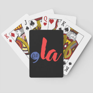 Comma La 2024 For President Election 2024 Funny Playing Cards