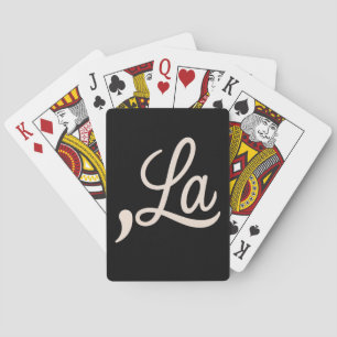 Comma La 2024 For President Election Funny Kamala Playing Cards