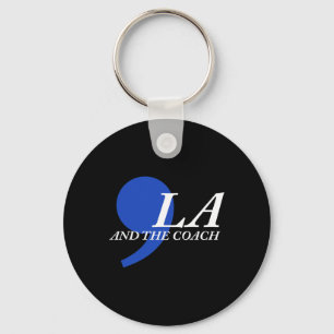 Comma La And The Coach  Key Ring