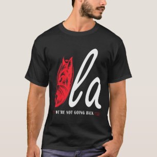 Comma La Cat Lady We're Not Going Back  T-Shirt