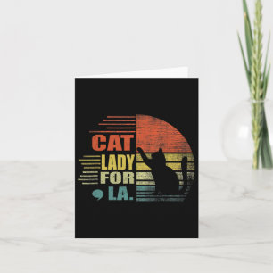 Comma La Funny Cat Card