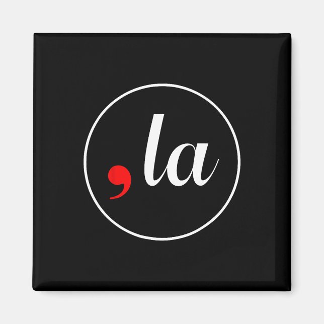 Comma La Funny Kamala-harris 2024 For President  Magnet (Front)
