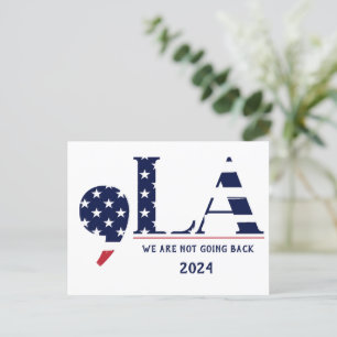 Comma La Harris for President 2024 Postcard