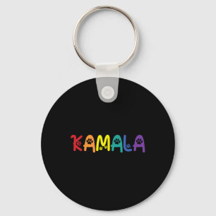 Comma La Harris Funny Cat Lettering Lgbt Rainbow F Key Ring
