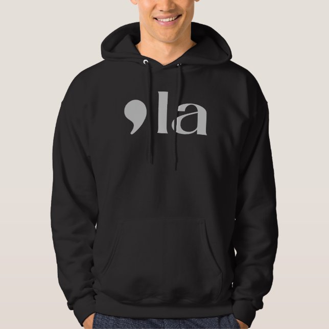 Comma, LA: Kamala 2024 Hoodie (Front)