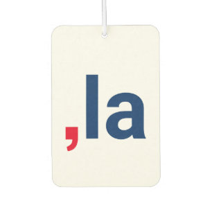 Comma La kamala funny pronunciation patriotic Car Air Freshener