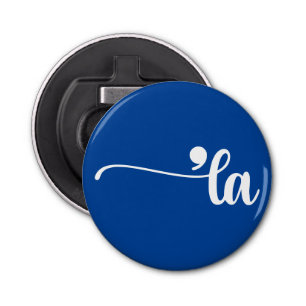 Comma La Kamala Harris Blue Bottle Opener