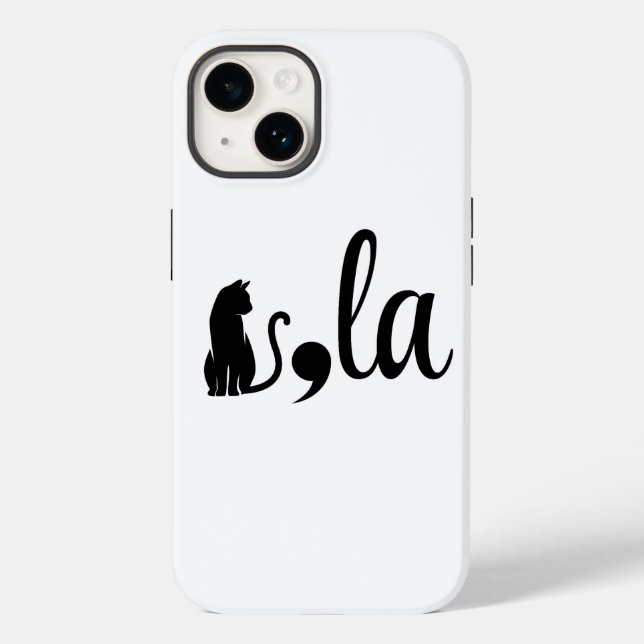 Comma La Kamala Harris - cat mum for Kamala  Case-Mate iPhone Case (Back)