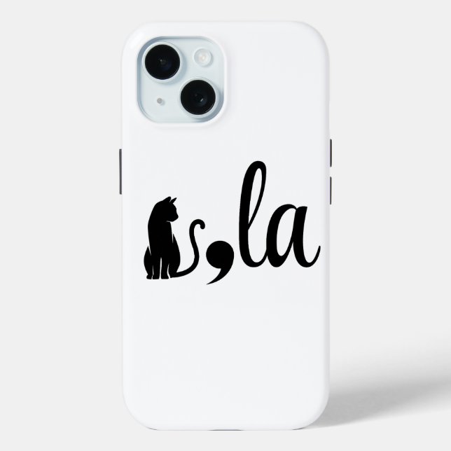 Comma La Kamala Harris - cat mum for Kamala  Case-Mate iPhone Case (Back)