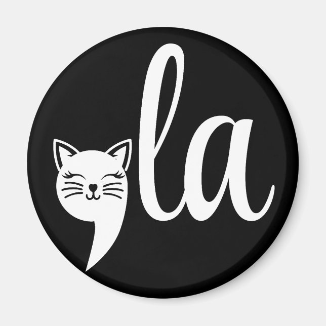 Comma La Kamala Harris - cat mum for Kamala  Magnet (Front)