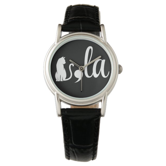 Comma La Kamala Harris - cat mum for Kamala  Watch (Front)