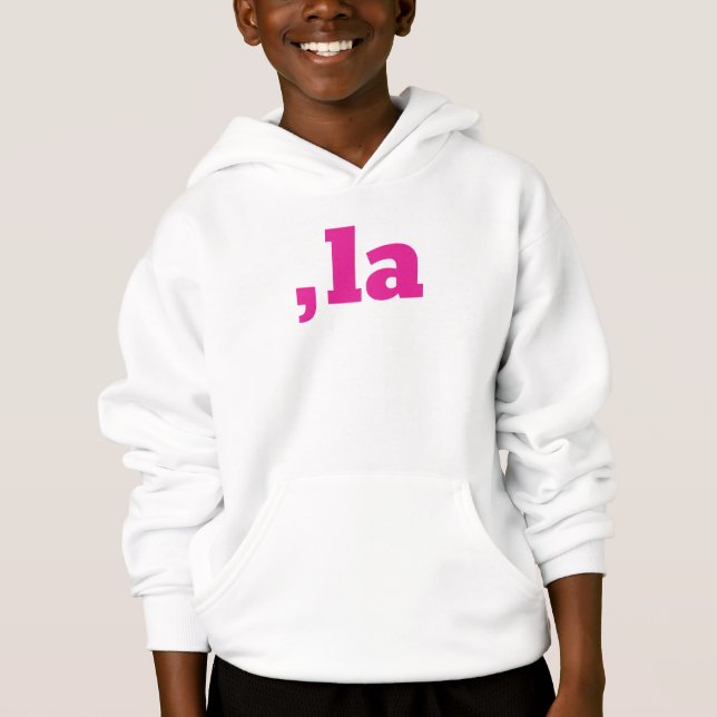Comma La Kamala Harris - customised text design  (Front)