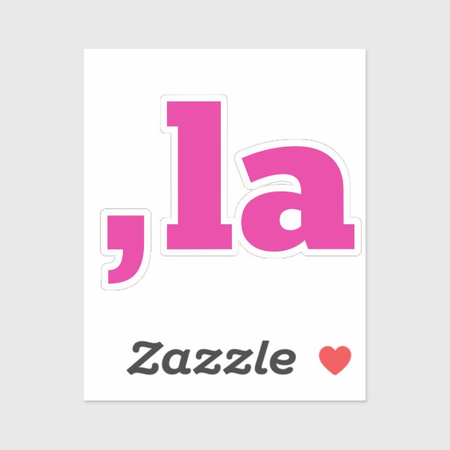 Comma La Kamala Harris - customised text design  (Sheet)