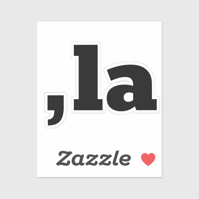 Comma La Kamala Harris - customised text design  (Sheet)